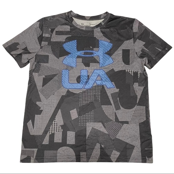 Under Armour Geometric Print Logo Tee - Picture 1 of 3